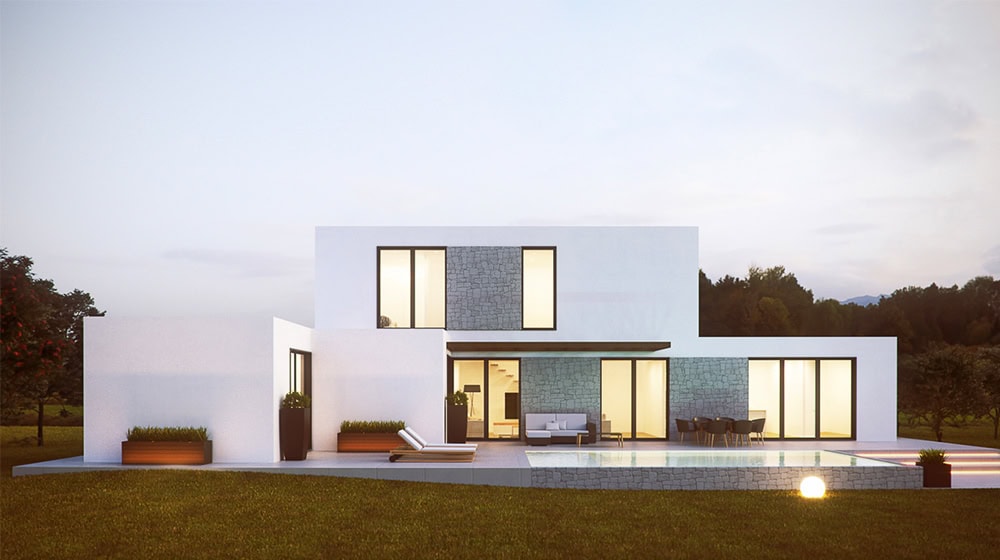 Prefabricated Light Steel Frame House single family home Turku House