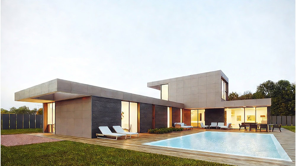 Build Your Luxury Prefab House with panelized house kits Luzern House