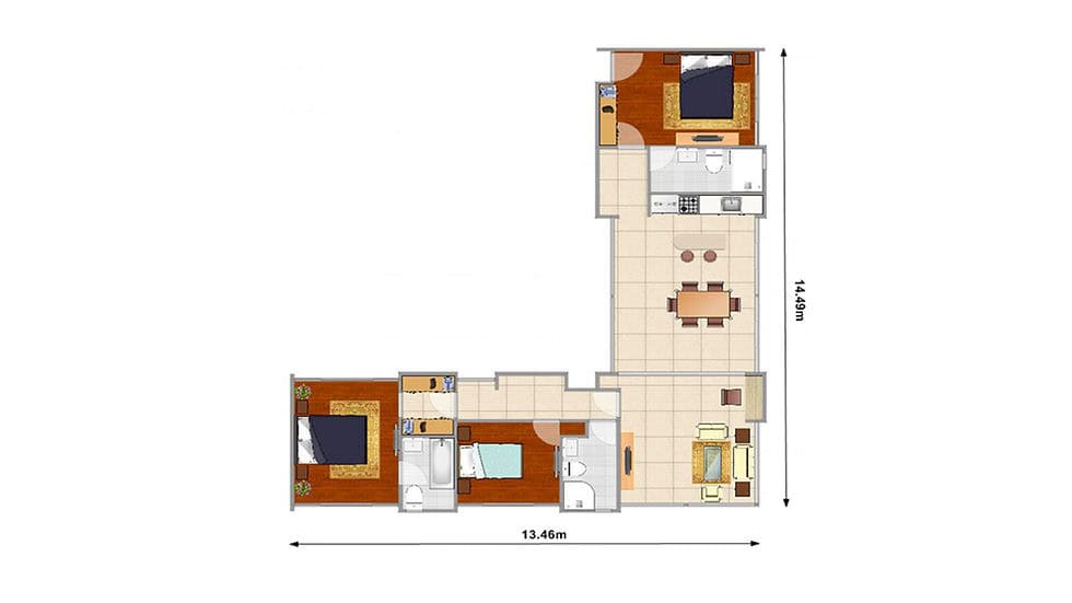 Revello House layout plan