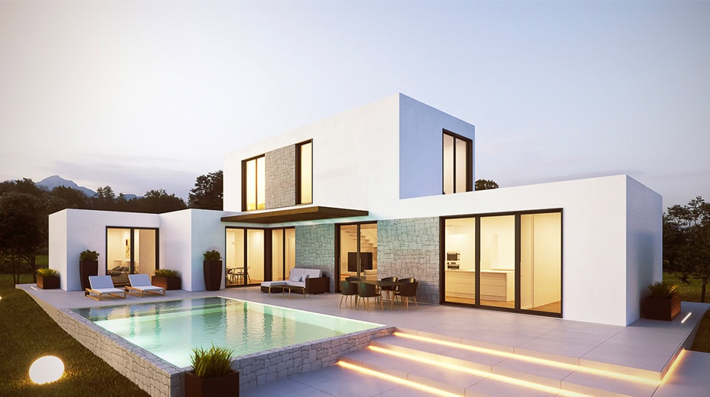 Prefabricated Light Steel Frame House single family home Turku House