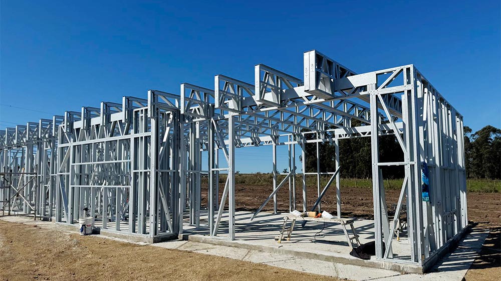 Modular Prefab House Luxury Uruguay Light Steel Frame Project Empalme House