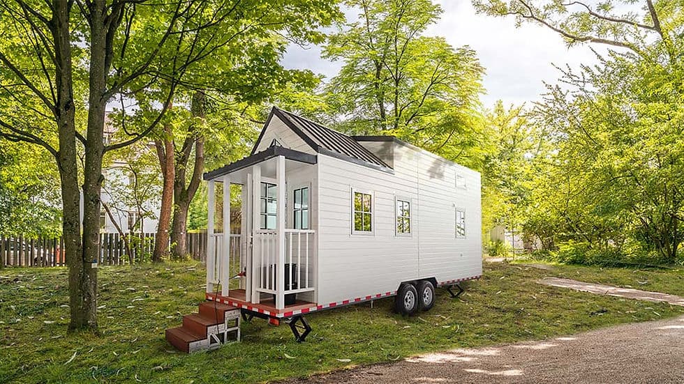 Florida Tiny House On Wheels White