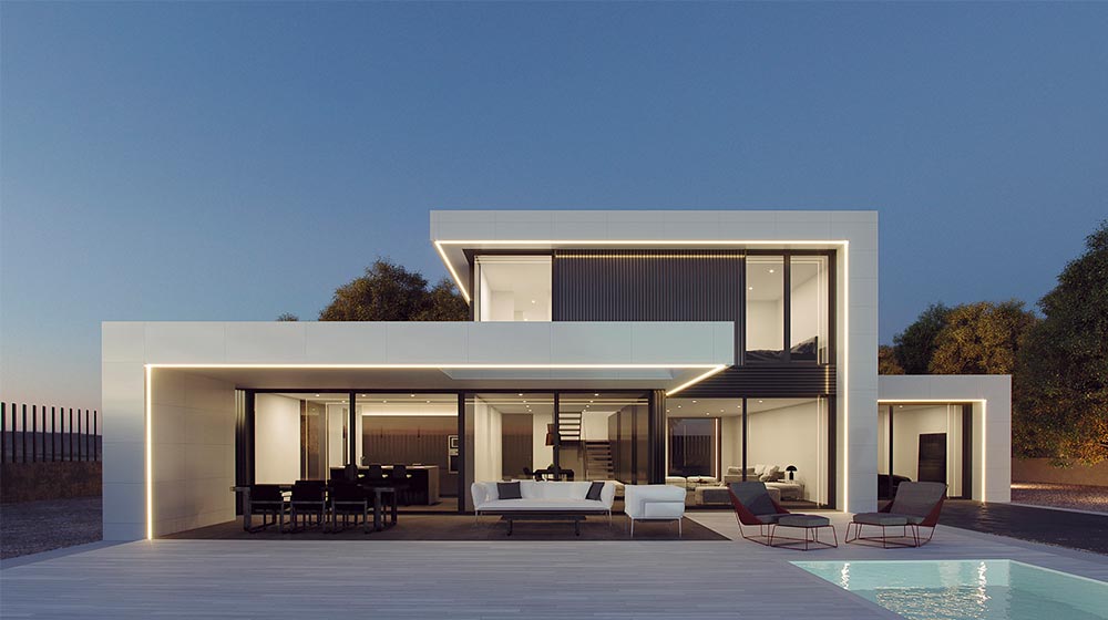 Custom Modular Home and Light Steel Frame Villa Design – Avignon House