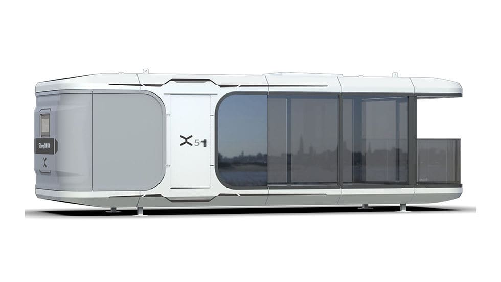 Glacier X5 Capsule House layout plan
