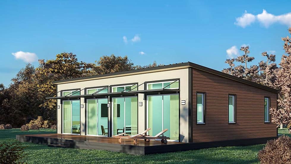 The Earth: Prefab Modular Home