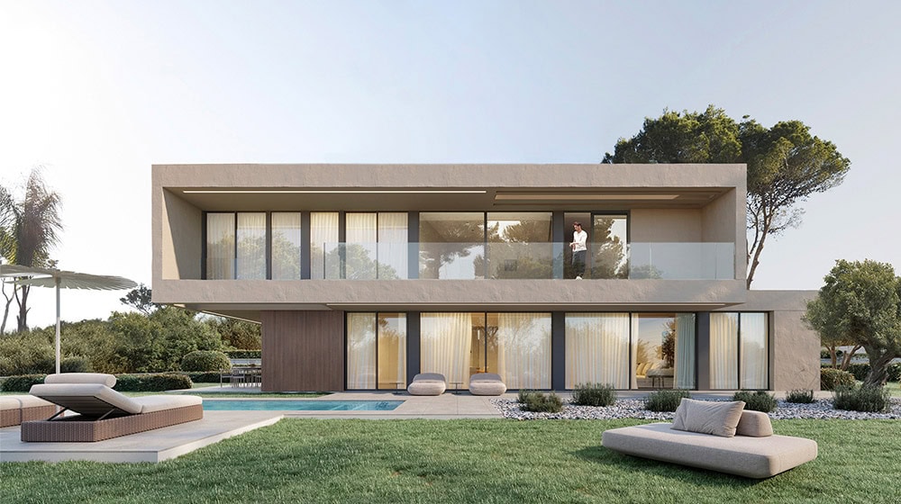 Eco-Friendly Prefab Light Steel Frame House for Sale \| Panelized Home Kits Cork House