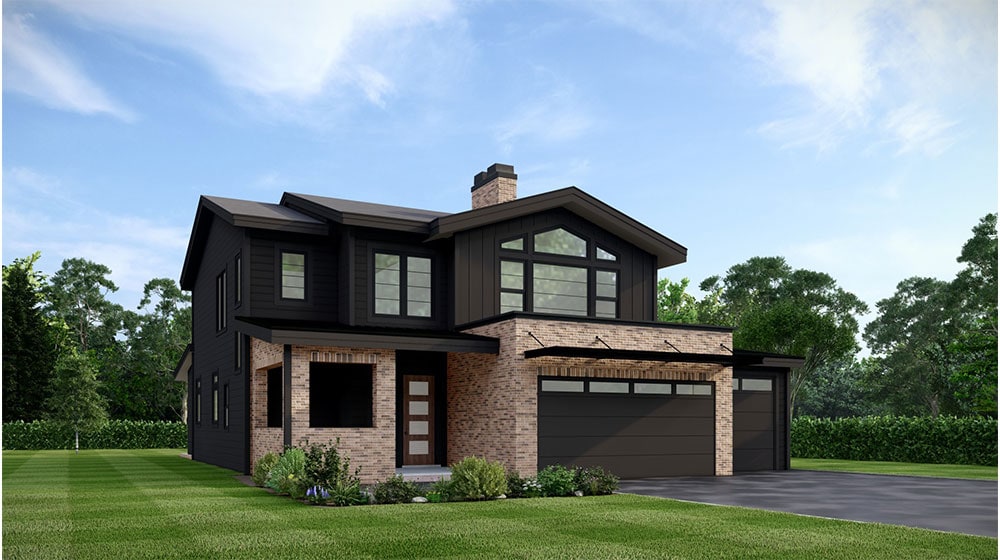 ICC-ES Prefab Luxury Villa Steel Structure Frame Homes Annecy House