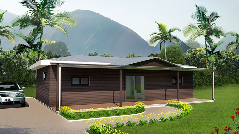 Patel House: Prefab Family Homes Foldable house