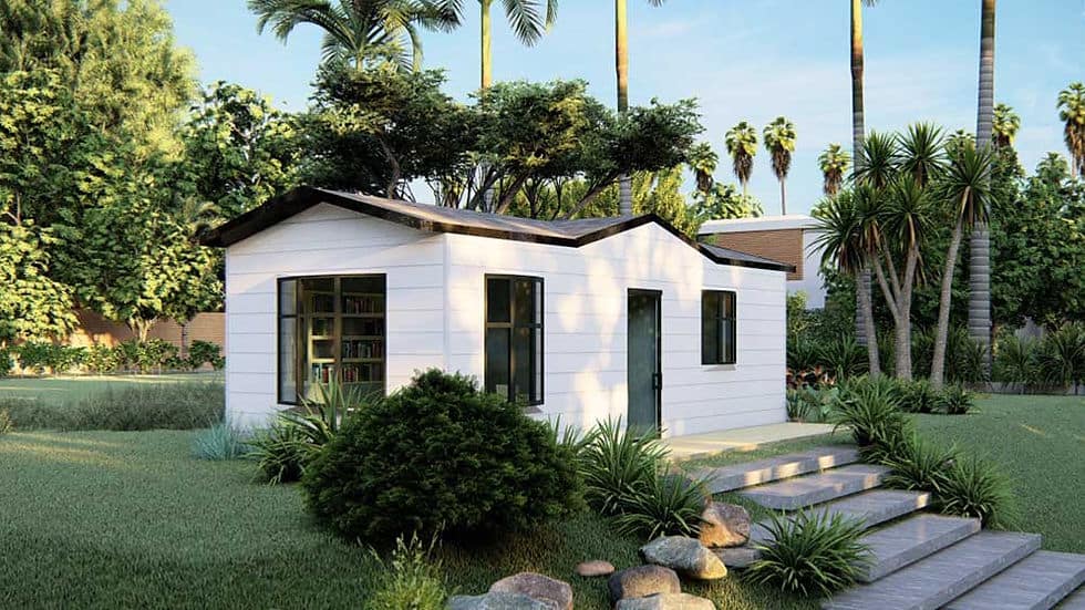 Foldable house Solstice House