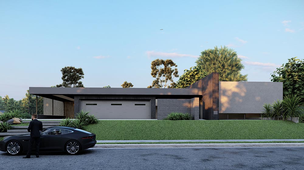Icc-Es Certification Light Steel Frame Prefab Single Family Home Gilbert House