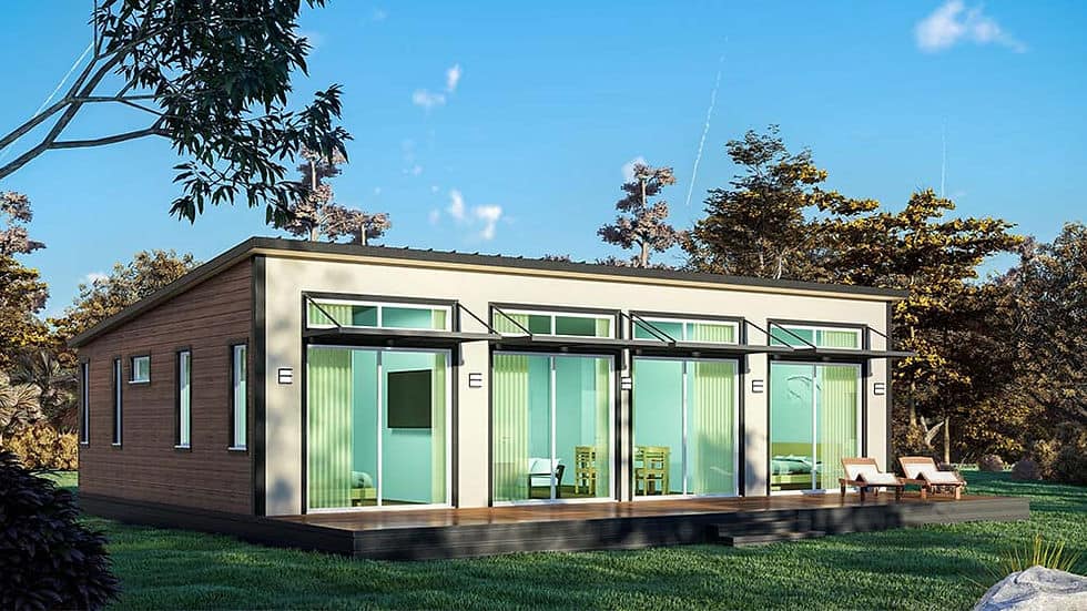 The Earth: Prefab Modular Home
