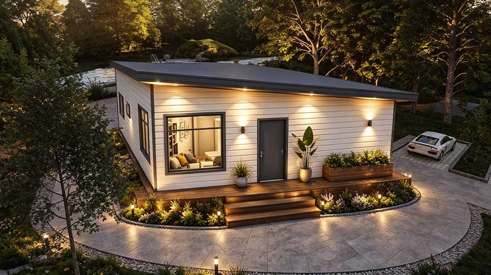 Kris ADU Modular House \| Prefabricated Social Housing Solution for US & Australia