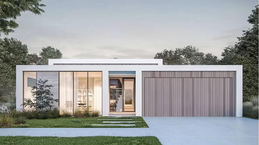 AS/US Light steel frame prefab house luxury single family home Designs Halifax House