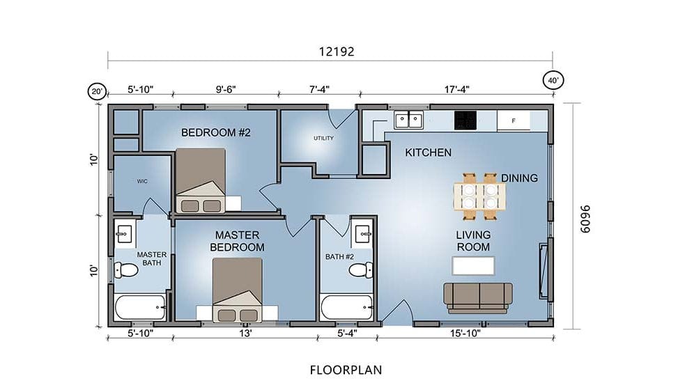 Wood layout plan