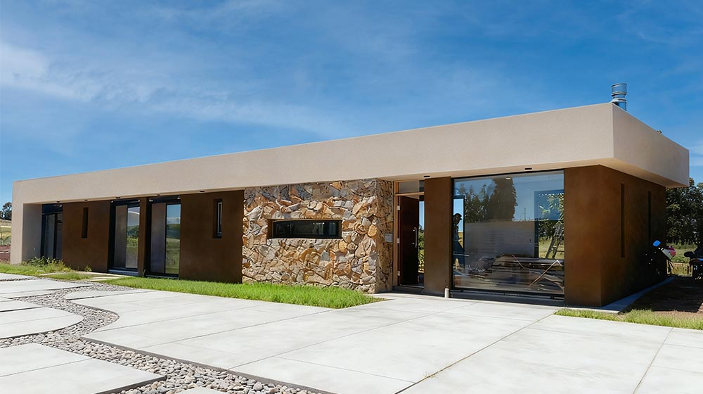 Modular Prefab House Luxury Uruguay Light Steel Frame Project Empalme House