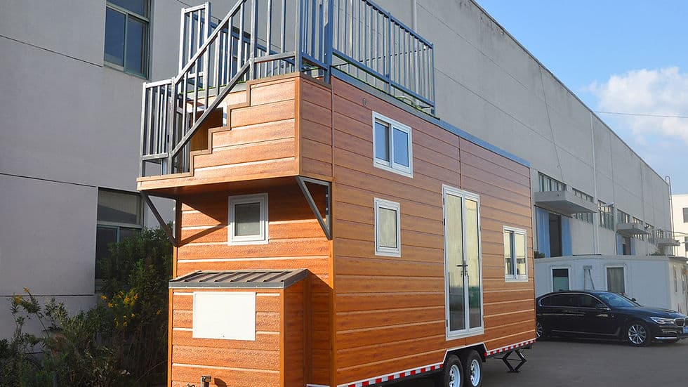 Orlando Tiny House On Wheels (red)