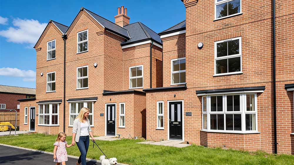 4 units townhouses in Ascot UK Terraced House