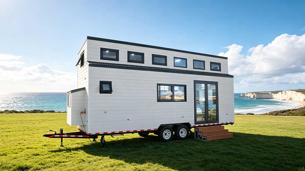 Cider Box Australia Standard prefab tiny house on wheels