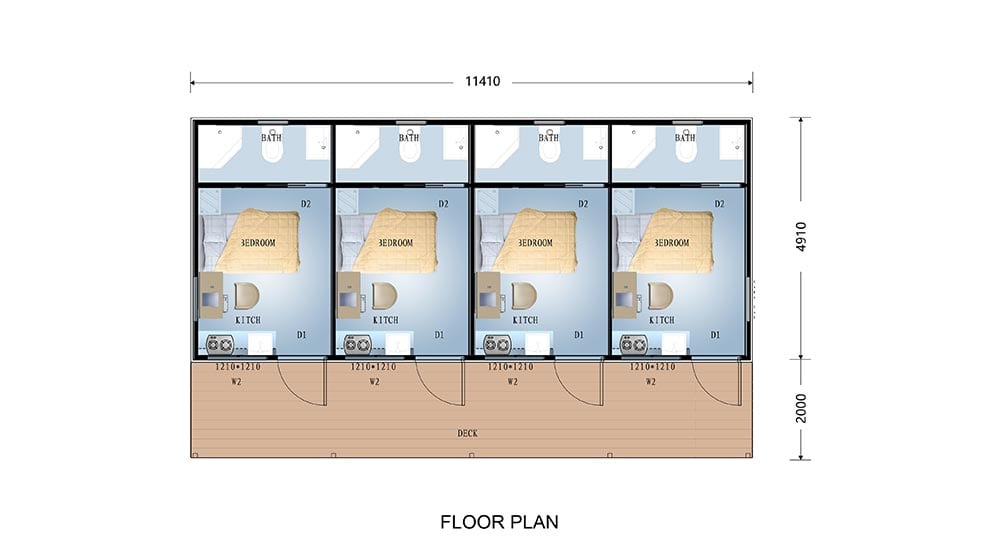 Haven House layout plan