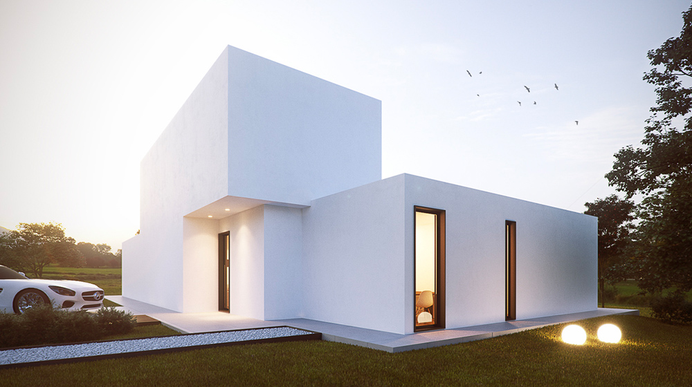 Prefabricated Light Steel Frame House single family home Turku House