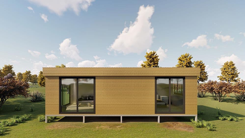 Foldable house Vincent House modular prefab light steel frame house