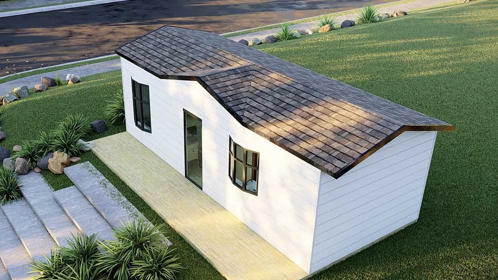 Foldable house Solstice House