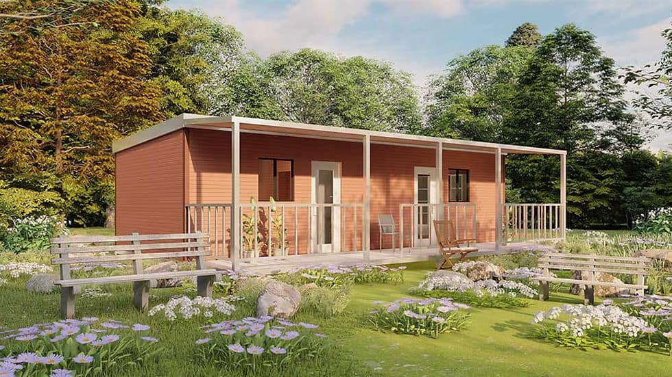 Foldable house – Zenith Compact House
