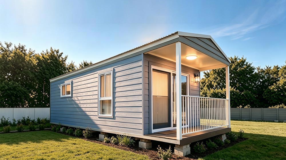 Lucas Foldable House light steel frameprefab granny flat
