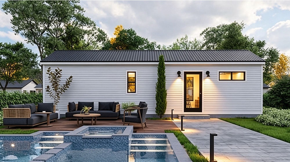 Soria House Flat Pack Prefabricated Modular Low Cost Social Home Living Solution