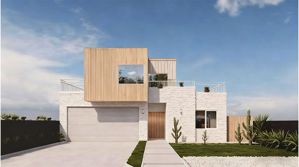 As/Us Prefab Light Steel Frame House Villa Luxury Modular Home Columbia House