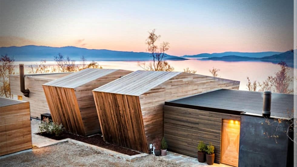 The Downey: Luxury Prefab Hotel Cabins
