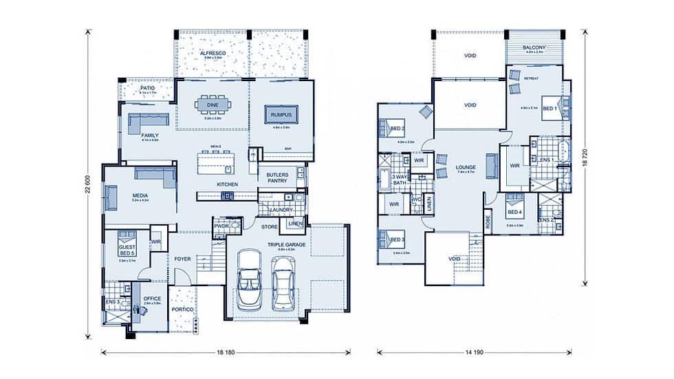 Lisbon House layout plan