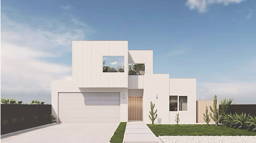 As/Us Prefab Light Steel Frame House Villa Luxury Modular Home Columbia House