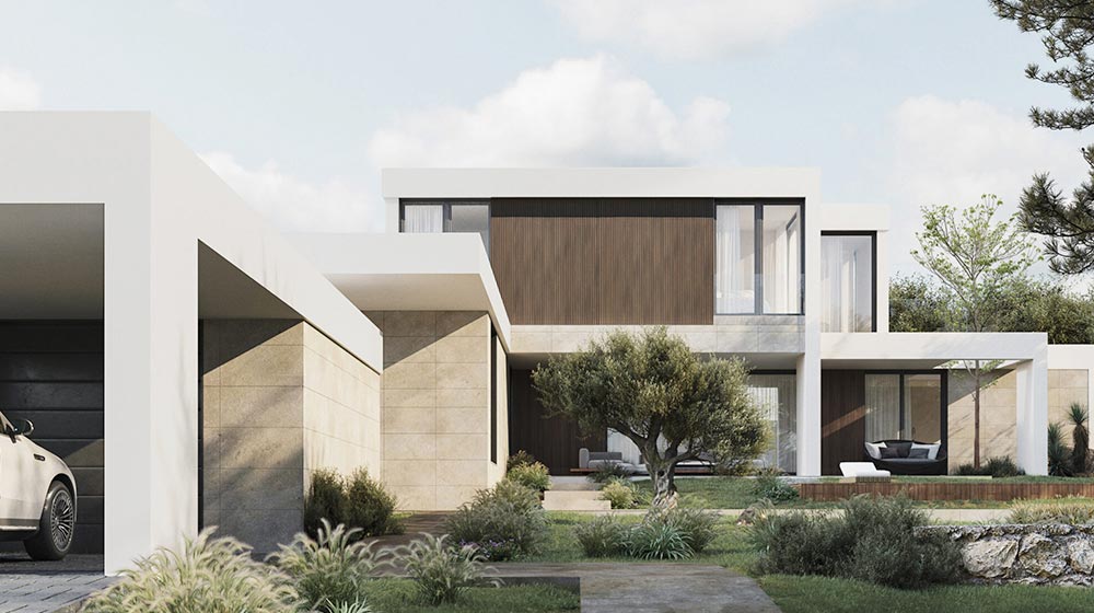 Single Family Prefab Homes: Custom Designs light steel frame house with AS Honolulu House