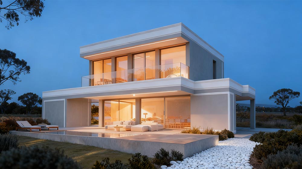 Australian Standard Modular Homes light steel frame Fast-Build Prefab Houses Malmo