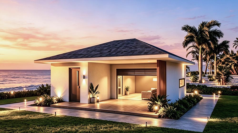 Prefab Eugenie Social House \| Mobile Modular Granny Flat Wooden Bungalow for Residential Living