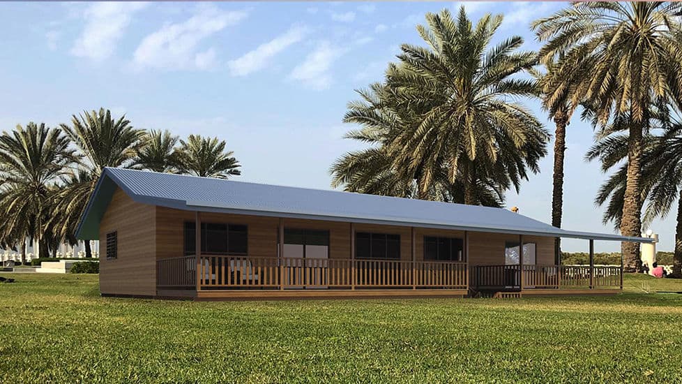 Woodendesign bungalow 07 – Houten Bungalow