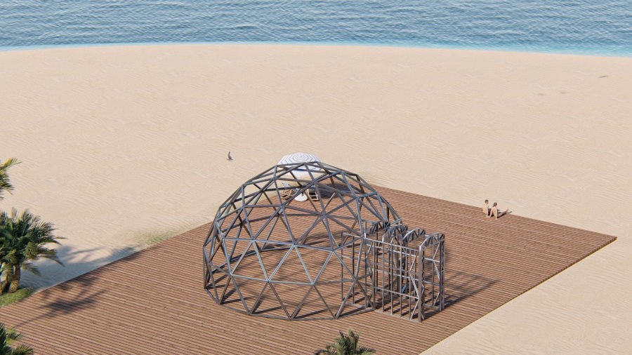 Dome-house