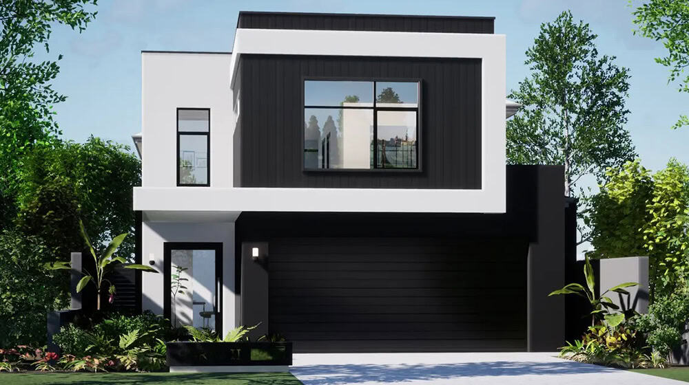 NZS light steel frame prefab villa Single family home Quebec House