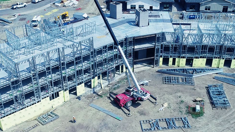53 units 3 storys Modular Townhouses project in Australia