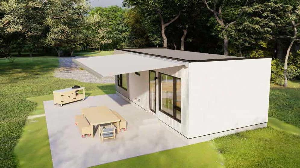 “Garden”: A Prefab Garden House