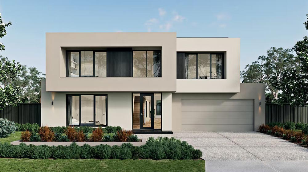 AS/US light steel frame prefab modular home Rouen House