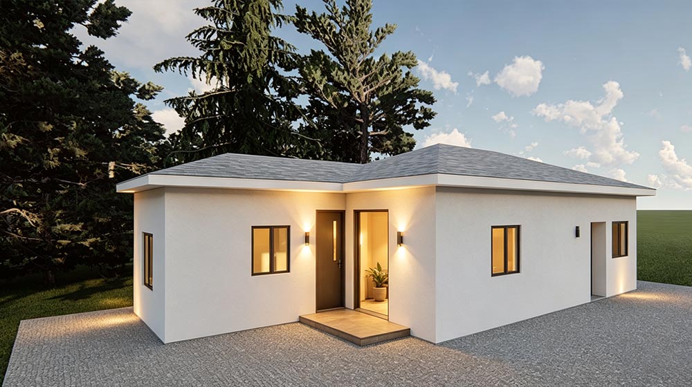 Mobile Modular Prefab Social House Kefalonia \| Eco Friendly Wooden Bungalow