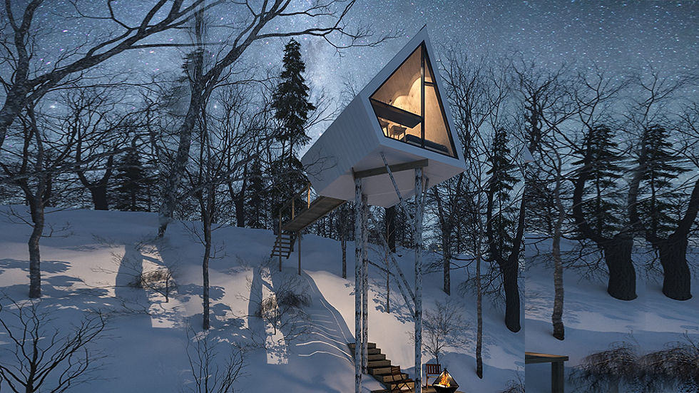 Horn Cabin – Prefab Hotel Cabin