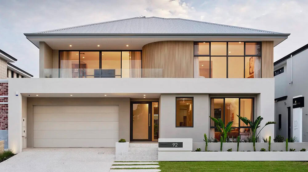 The Belgium House: Modular, luxury, Prefabricated Light Steel Frame Villa