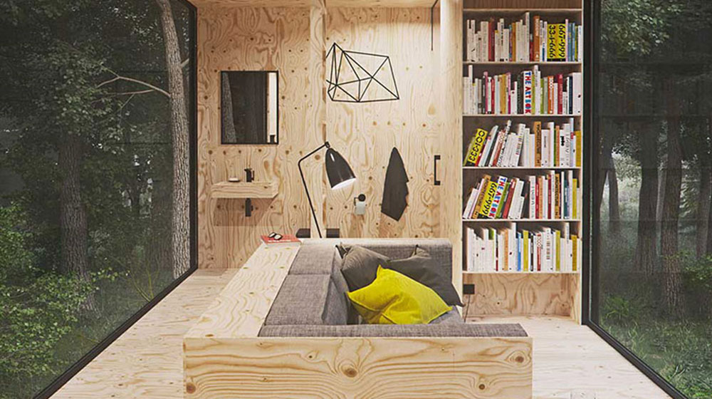 A Versatile Two-Story Retreat prefab house bungalow Moonglow Cabin