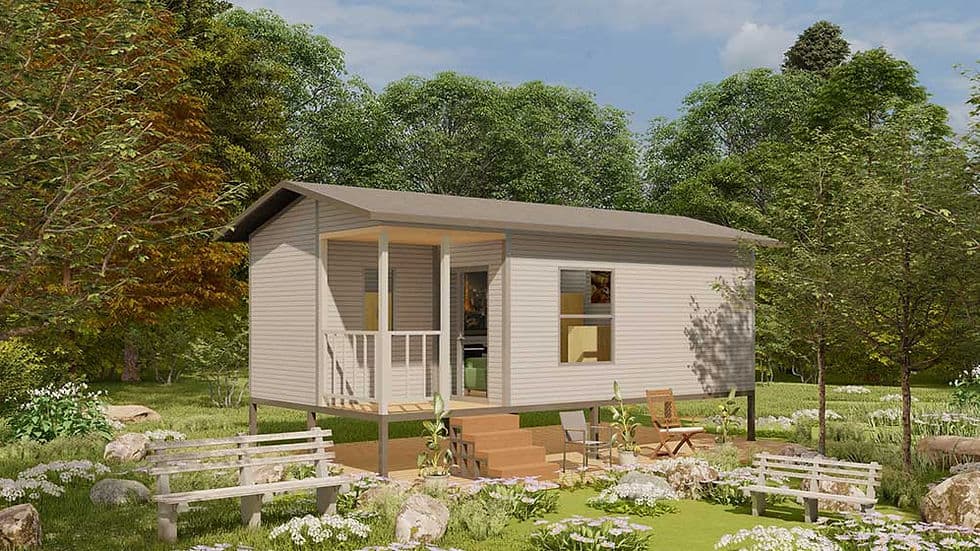 Foldable house Sunrise House