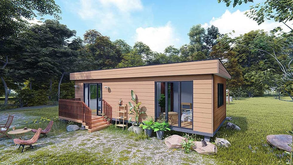 Steel Frame Granny Flat – Vincent House