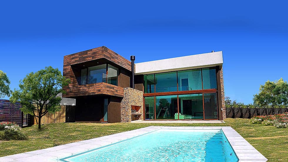 Luxury prefab home: Bazzurro House