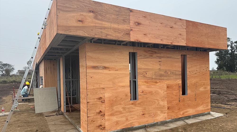 Modular Prefab House Luxury Uruguay Light Steel Frame Project Empalme House